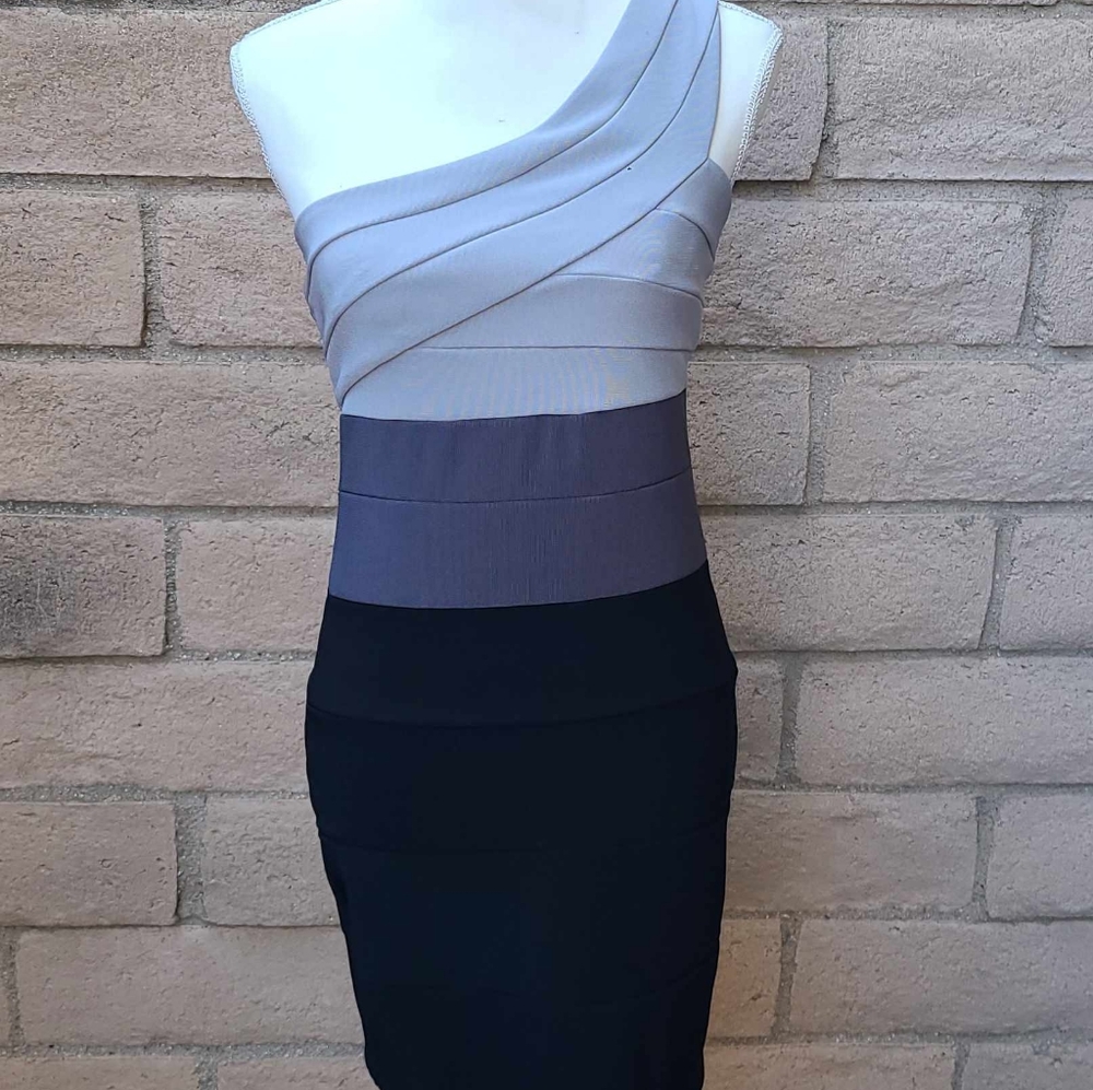 Vintage Fredrick's of Hollywood form fitted dress